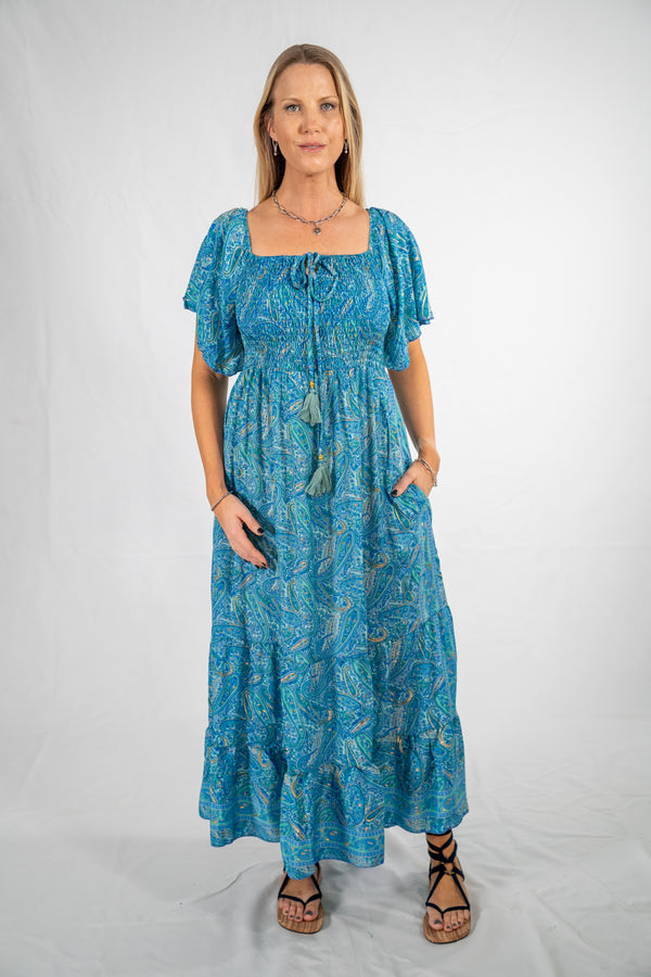 Catalina Maxi - Cascade Blue