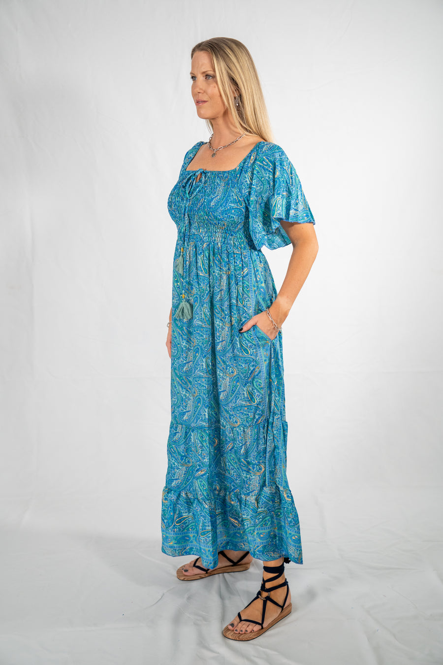 Catalina Maxi - Cascade Blue