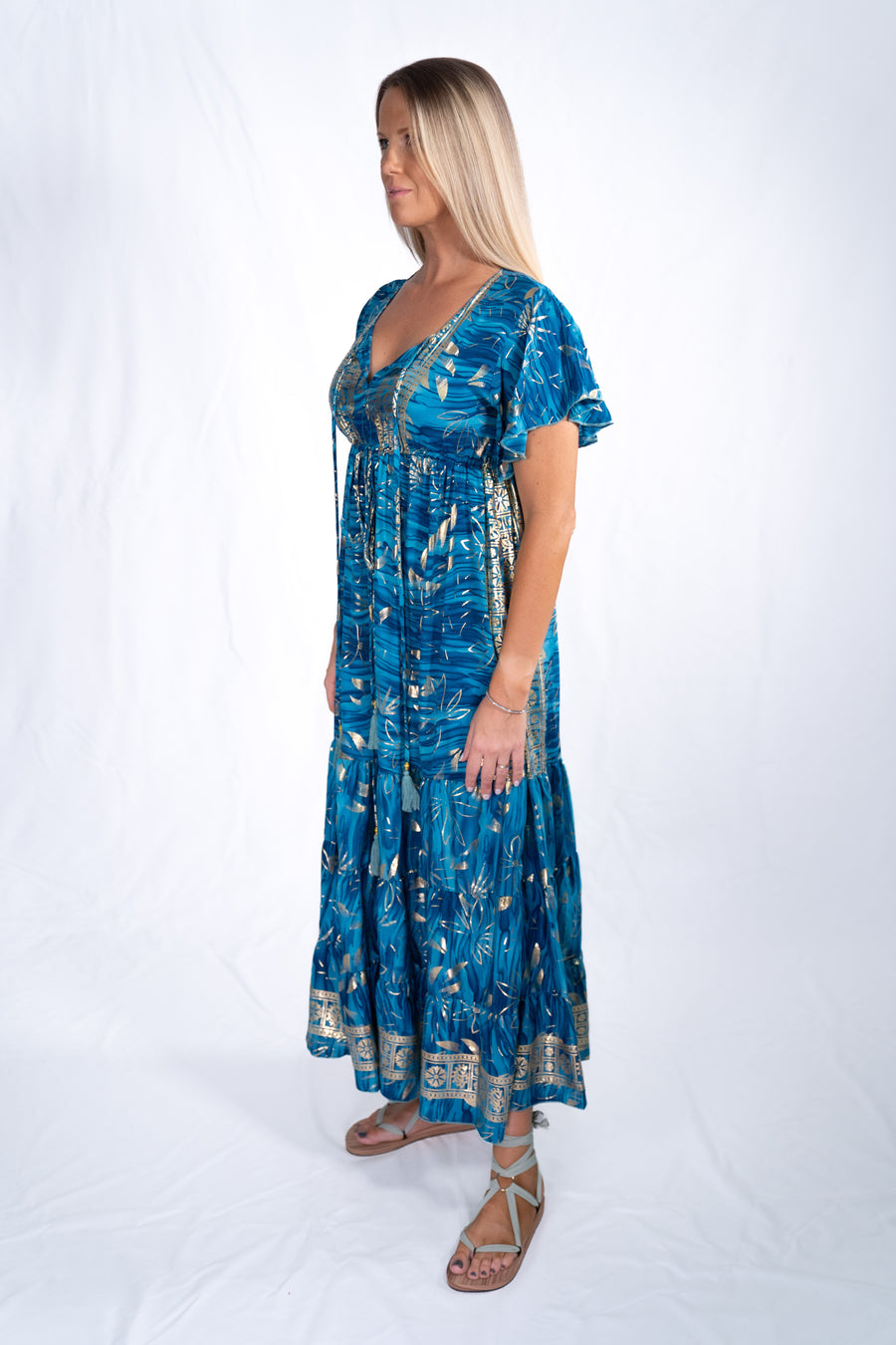 Heidi - Blue Leaf