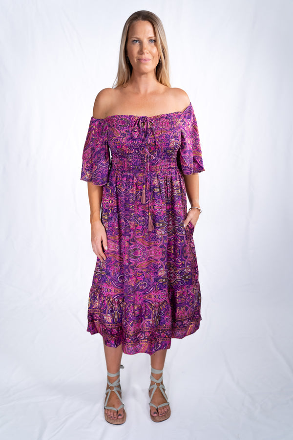 Catalina Midi - Violet Orchid