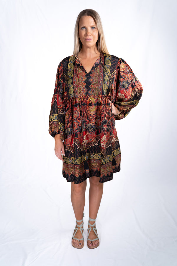 Nola Tunic - Ebony Spice