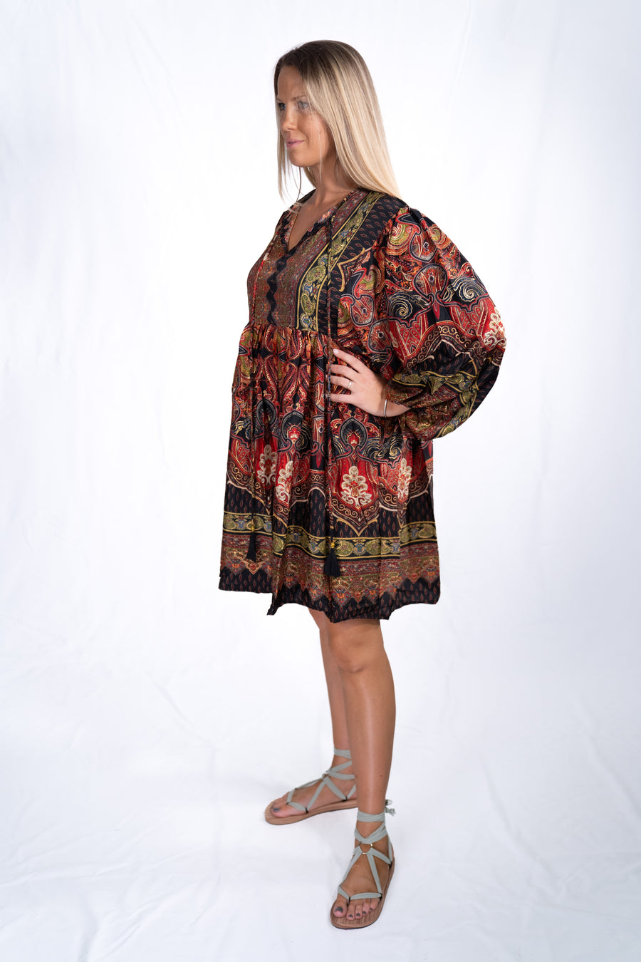Nola Tunic - Ebony Spice