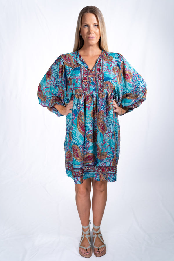 Nola Tunic - Havana Teal