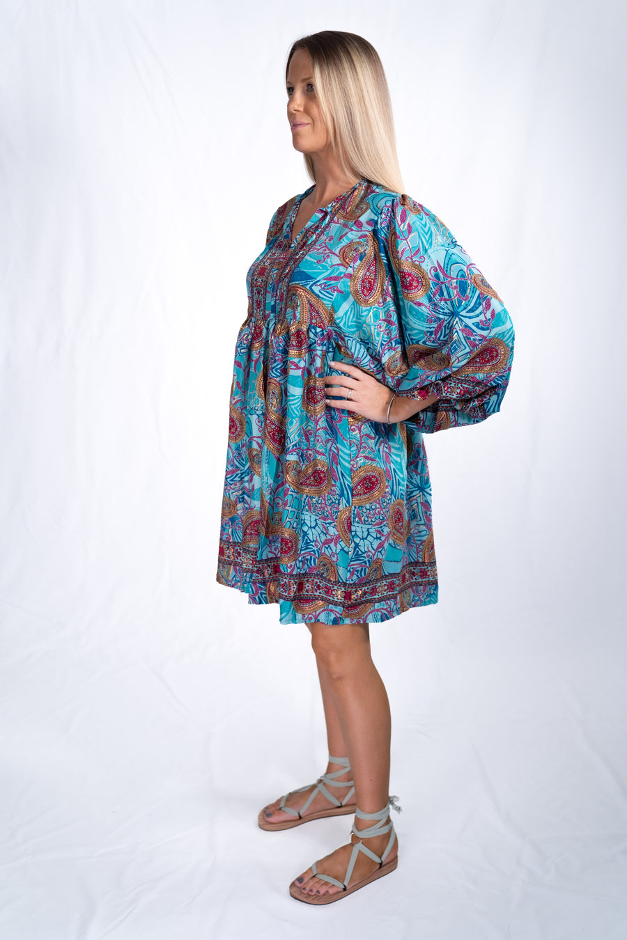 Nola Tunic - Havana Teal