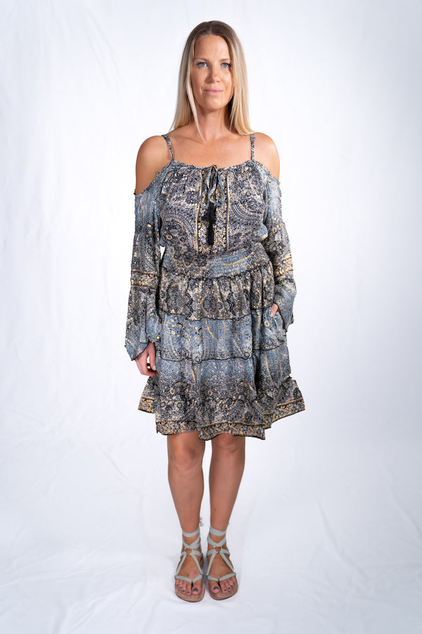 Short Santorini Dress - Stardust