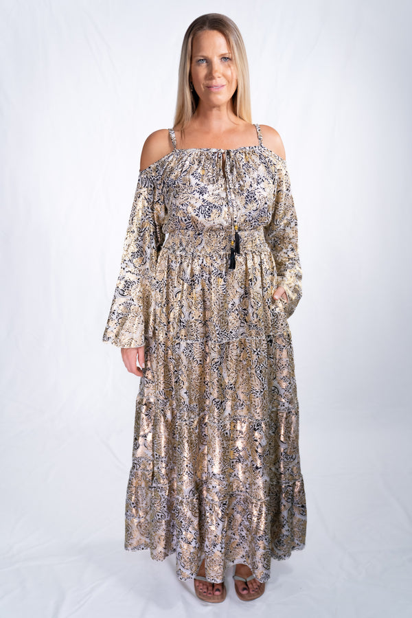 Santorini Dress - Angel Dust