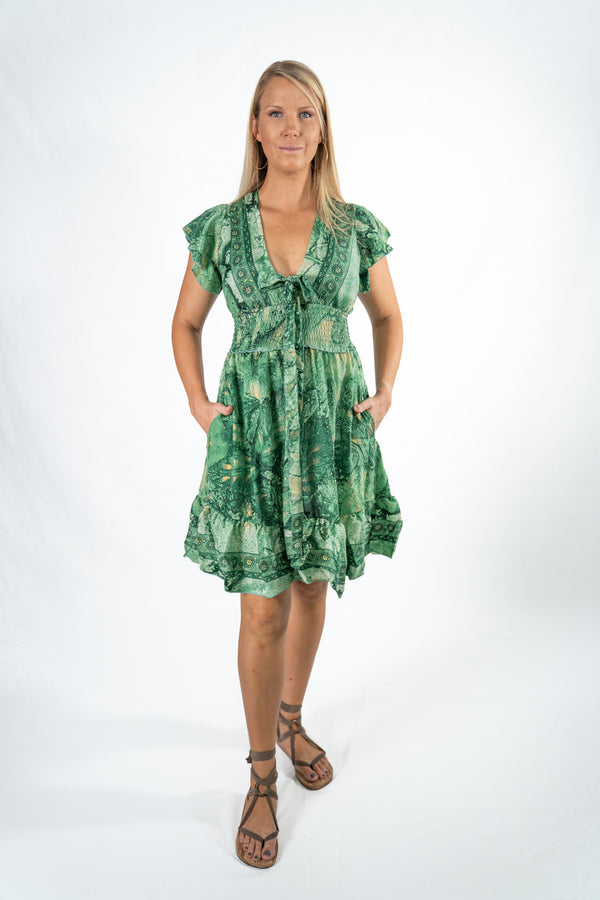 Short Sienna - Emerald Myst