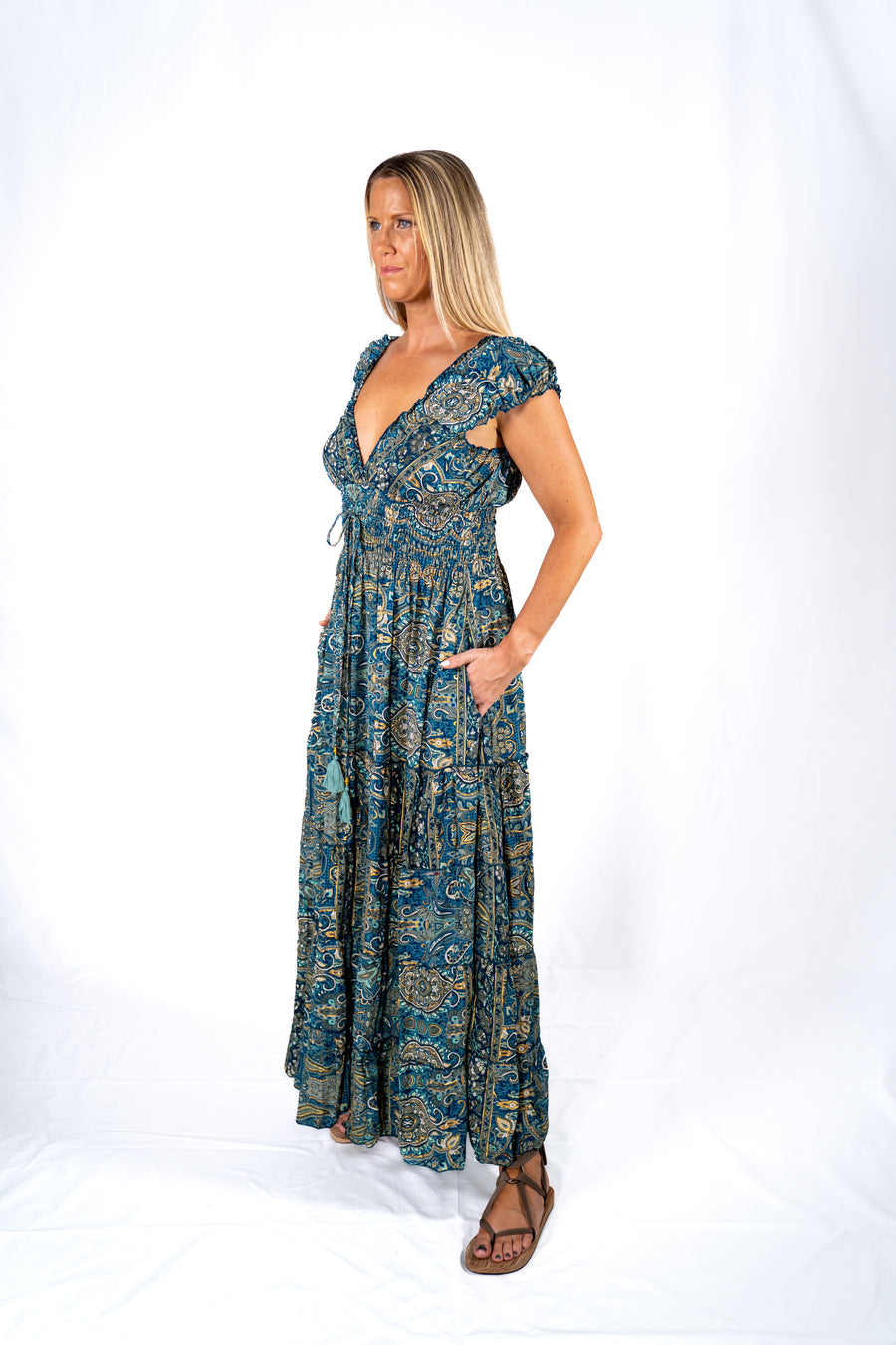 Anthia - Smokey Teal