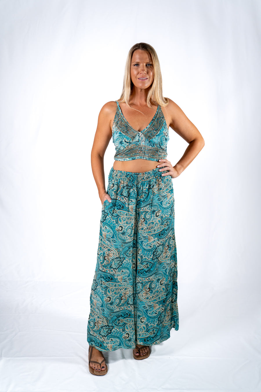 Adrienne top - Baby Sapphire