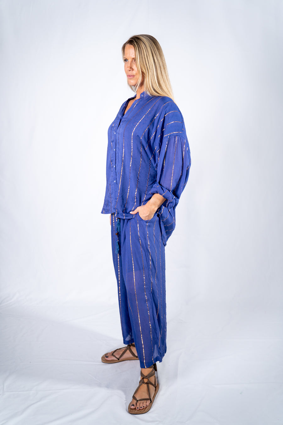 Cameron Top - Indigo