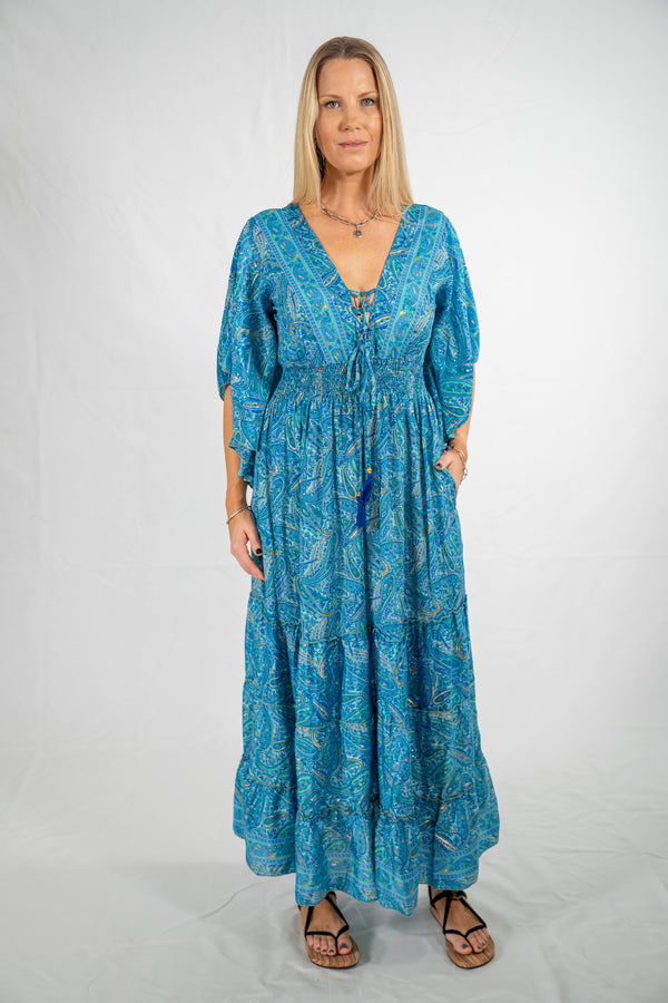 Hamilton Maxi - Cascade Blue