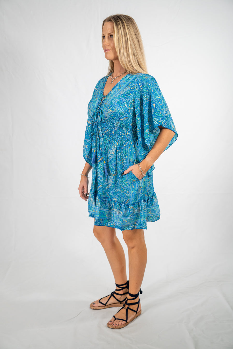 Short Hamilton - Cascade Blue
